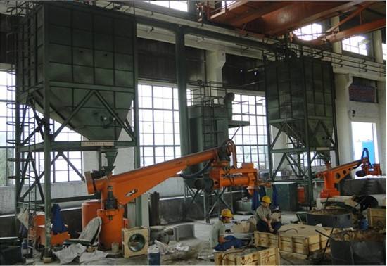 樹(shù)脂砂生產(chǎn)線